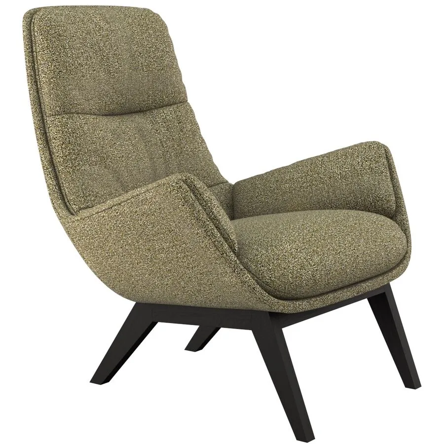 Sessel Halani olivgrün Stoff B 93 T 84 H 95 cm
