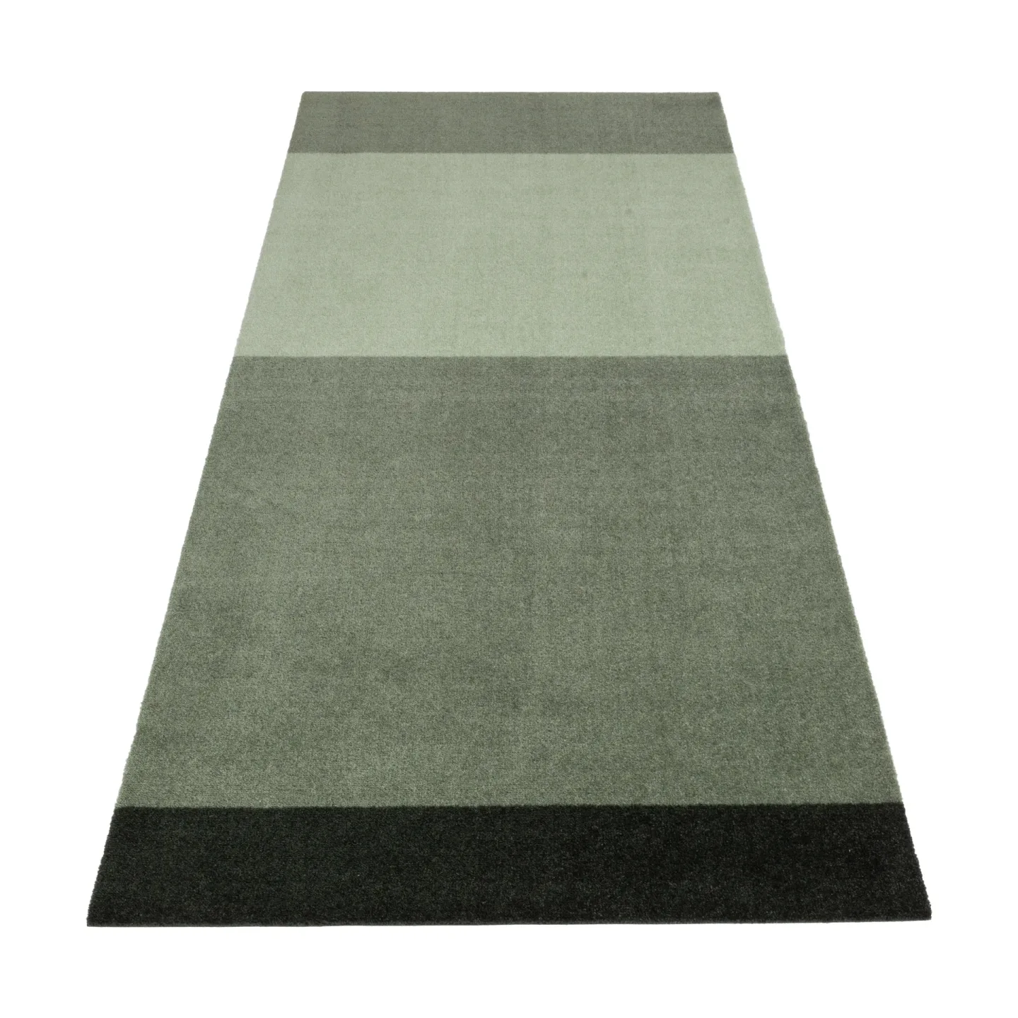 tica copenhagen Stripes Flurteppich horizontal Green, 90 x 200cm