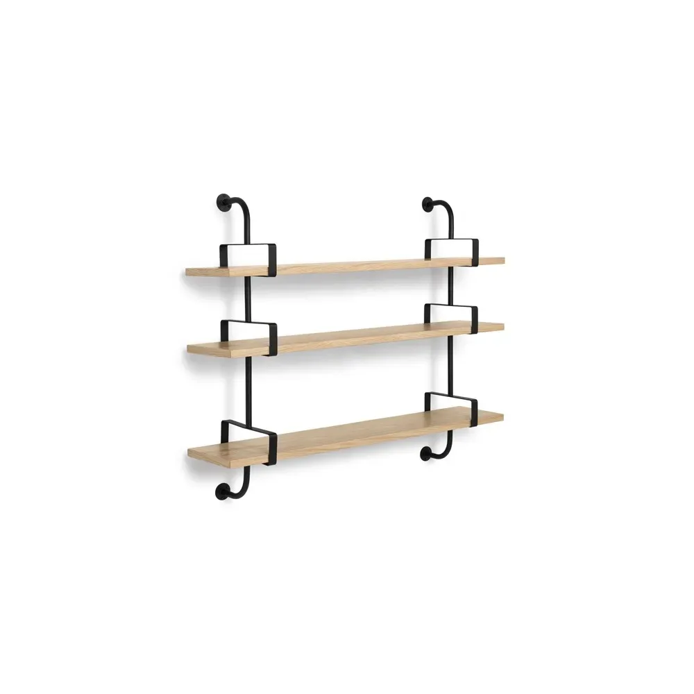 GUBI Demon Wandregal 3 plan Oak, 155cm