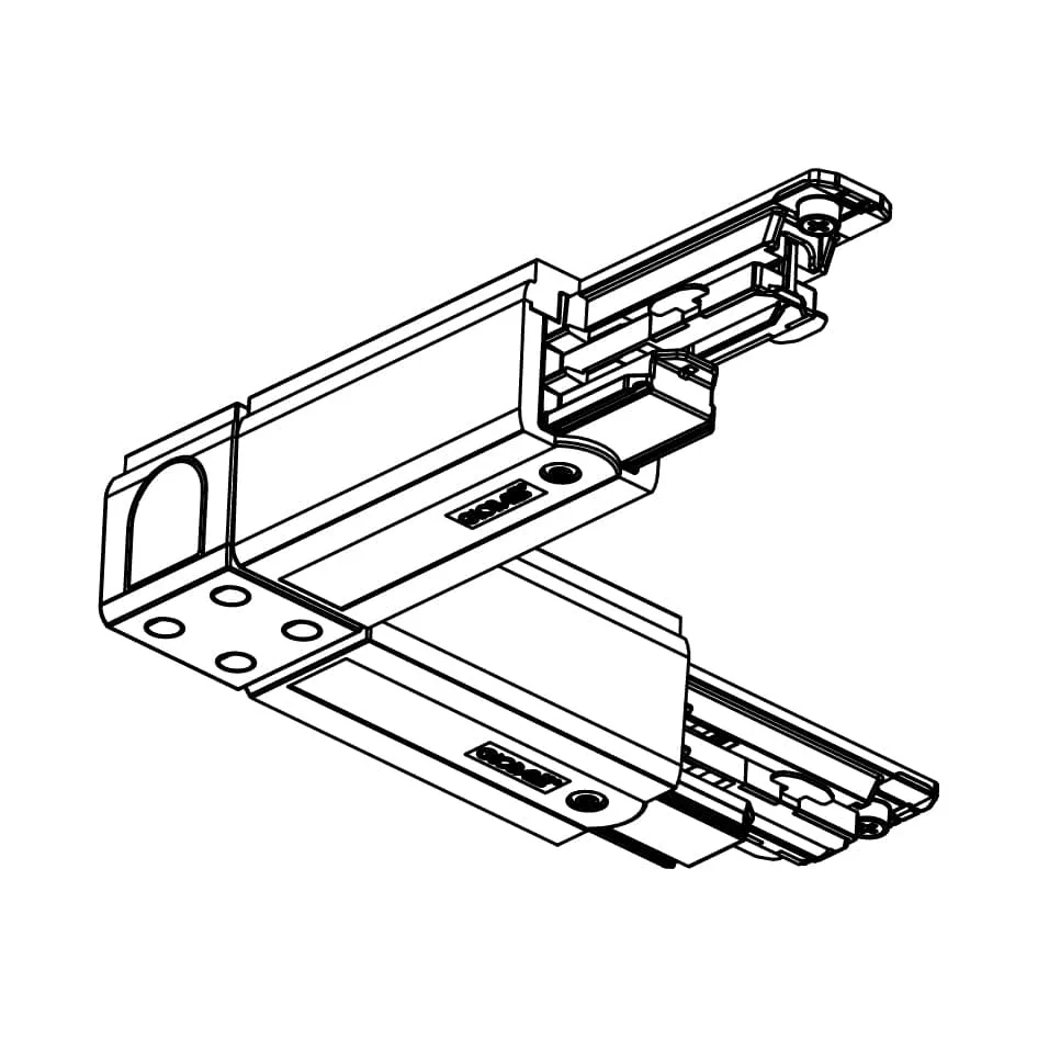 Global Trac Pulse XTSC634-3 Dali L-skarv Insida Vit
