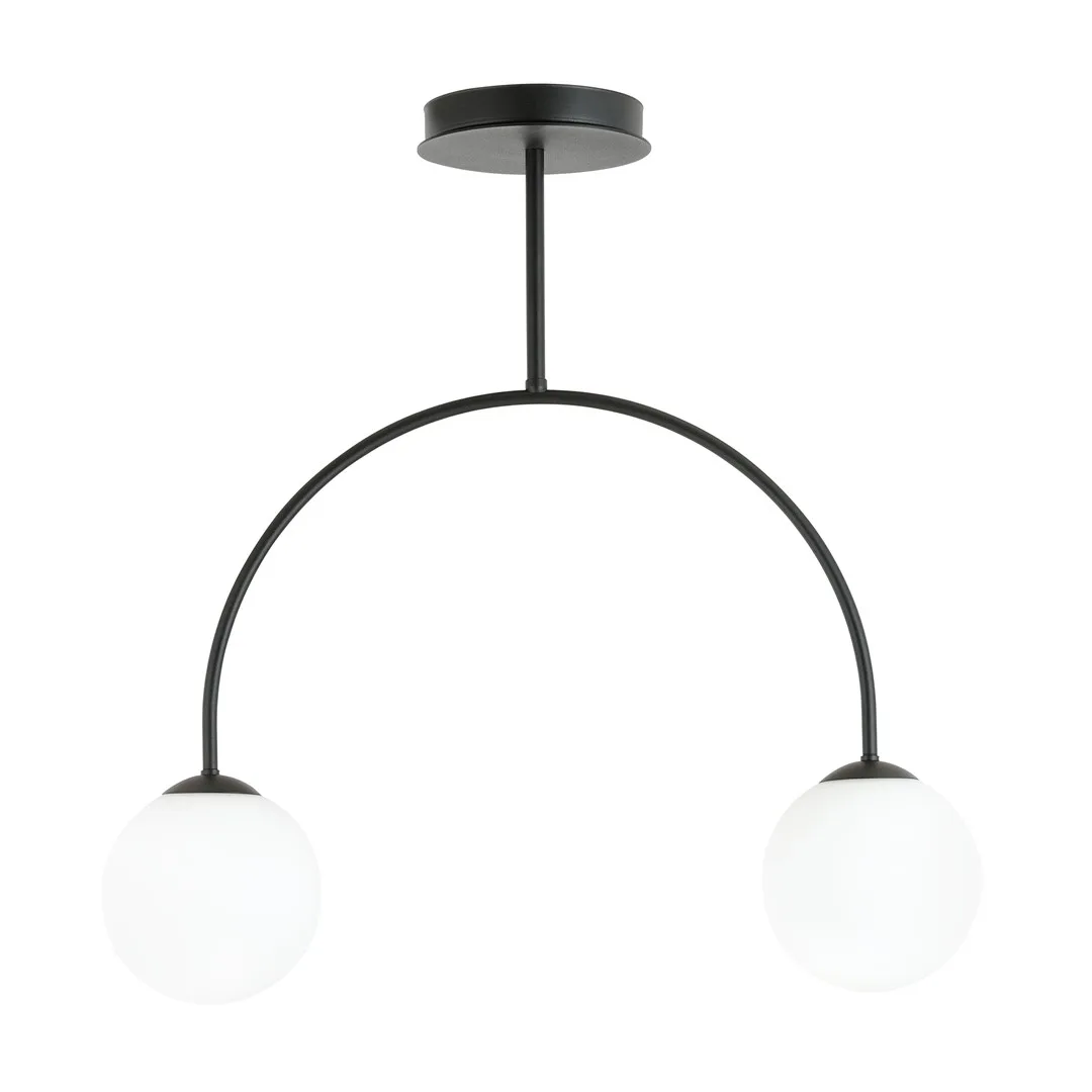 Emibig Lighting - Archi 50cm - Takplafond - Svart