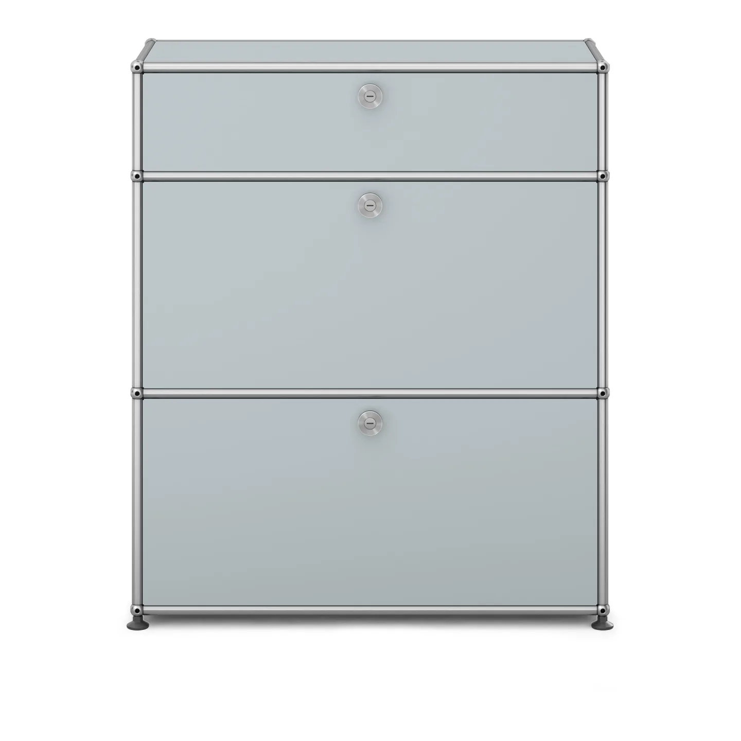 USM - USM Haller Shelf M25 Light Gray - Byråer - Fritz Haller & Paul Schärer - Grå