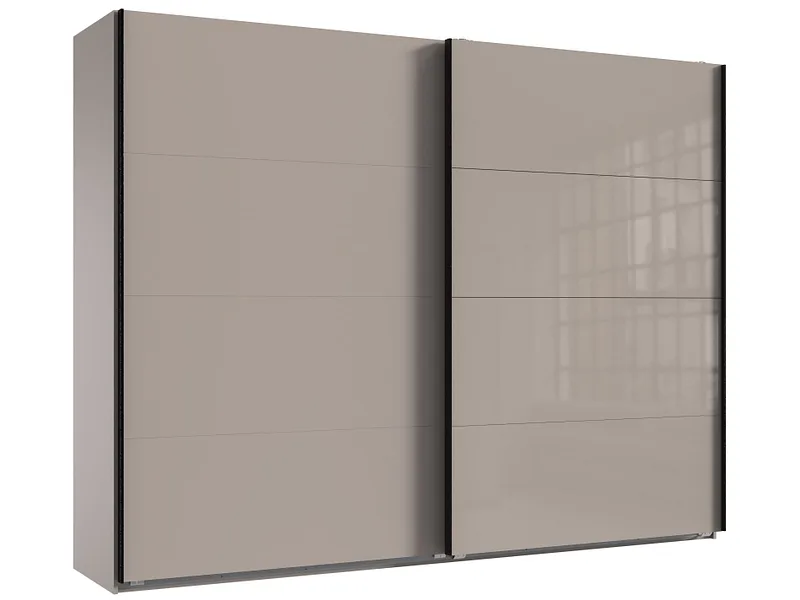 Schwebetürenschrank MIDNIGHT beige 3 Türen