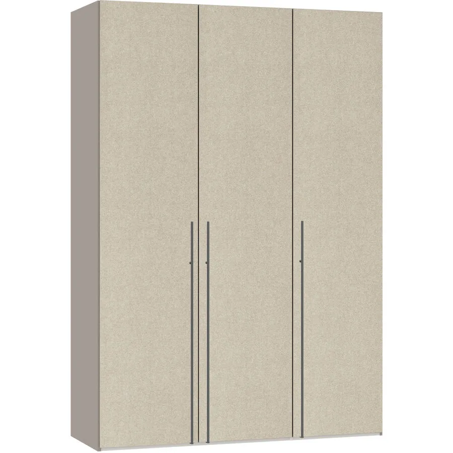 Kleiderschrank Arena Drehtüren beige Holzwerkstoff B 203 cm - Schweizer Möbelhersteller