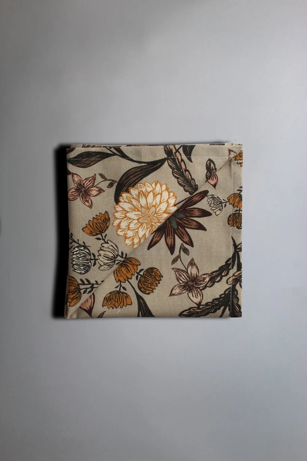 Servietter 4-pakning - Lotten (brun) (Størrelse: 40 x 40 cm)