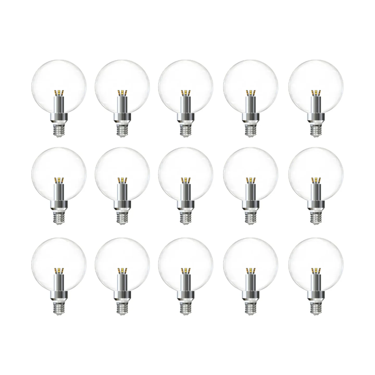 Flos LED-Globe Retrofit dimmbares Leuchtmittel E27 15-pack 2500 K 170 lm 3 W
