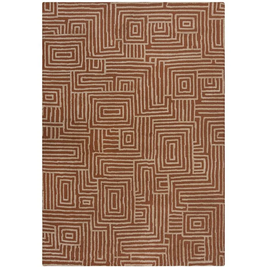 Teppich Xenji natur Anderes Muster Polyester 200 x 300 cm