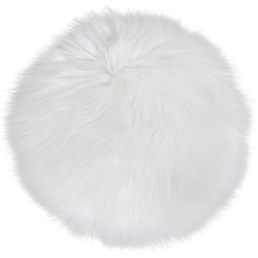 Sitzkissen Qirena Weiss Polyester 35 cm 35 cm