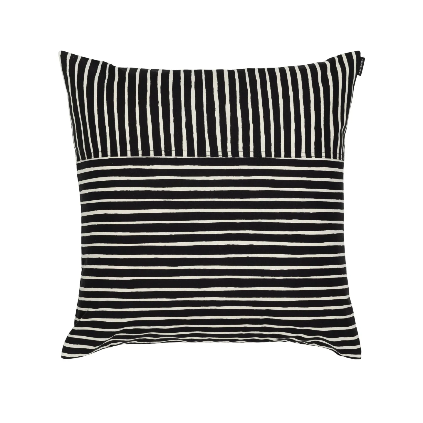 Marimekko - Piccolo kuddfodral 50x50 cm black, cotton - Prydnadskuddar och kuddfodral - Svart - Bomull
