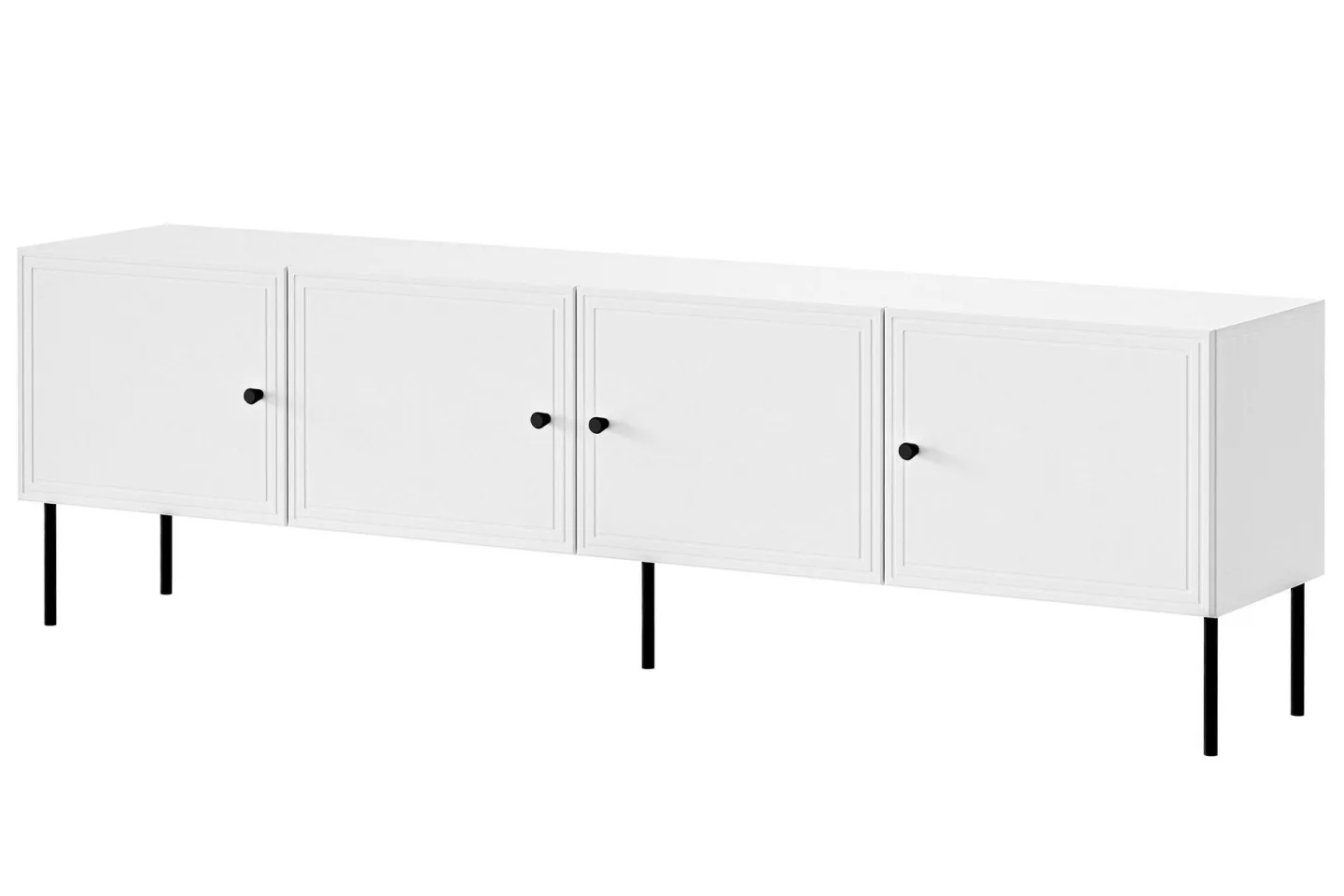 Laholm Tv-bänk 201 cm - Vit