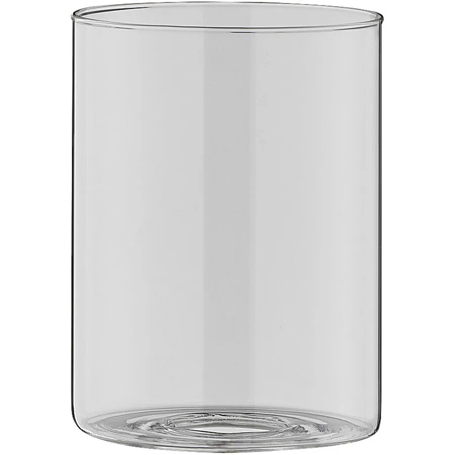 Lampenschirm Nero M6 Transparent Glas 9 cm 11 cm - Farbe: klar