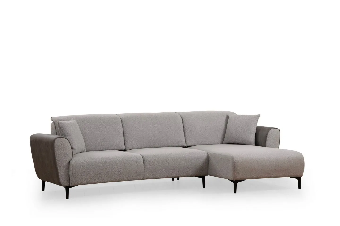 Rebelo Bäddsoffa med divan - Grå