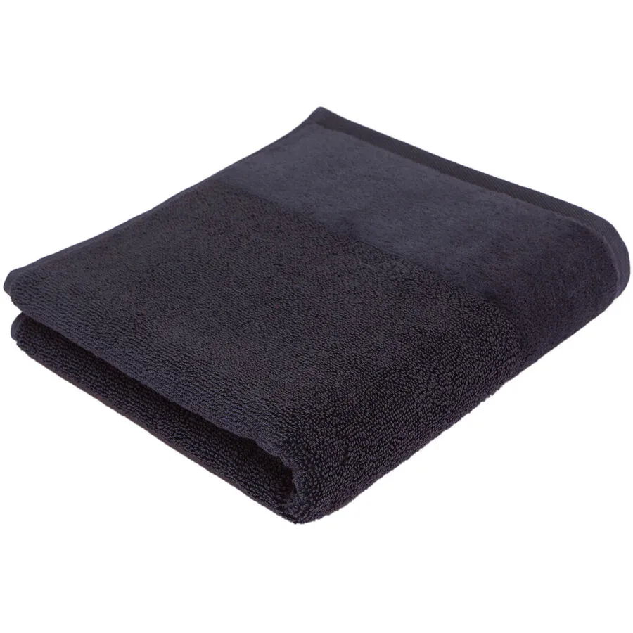 Living Home Gästetuch Softfeel titan Baumwolle