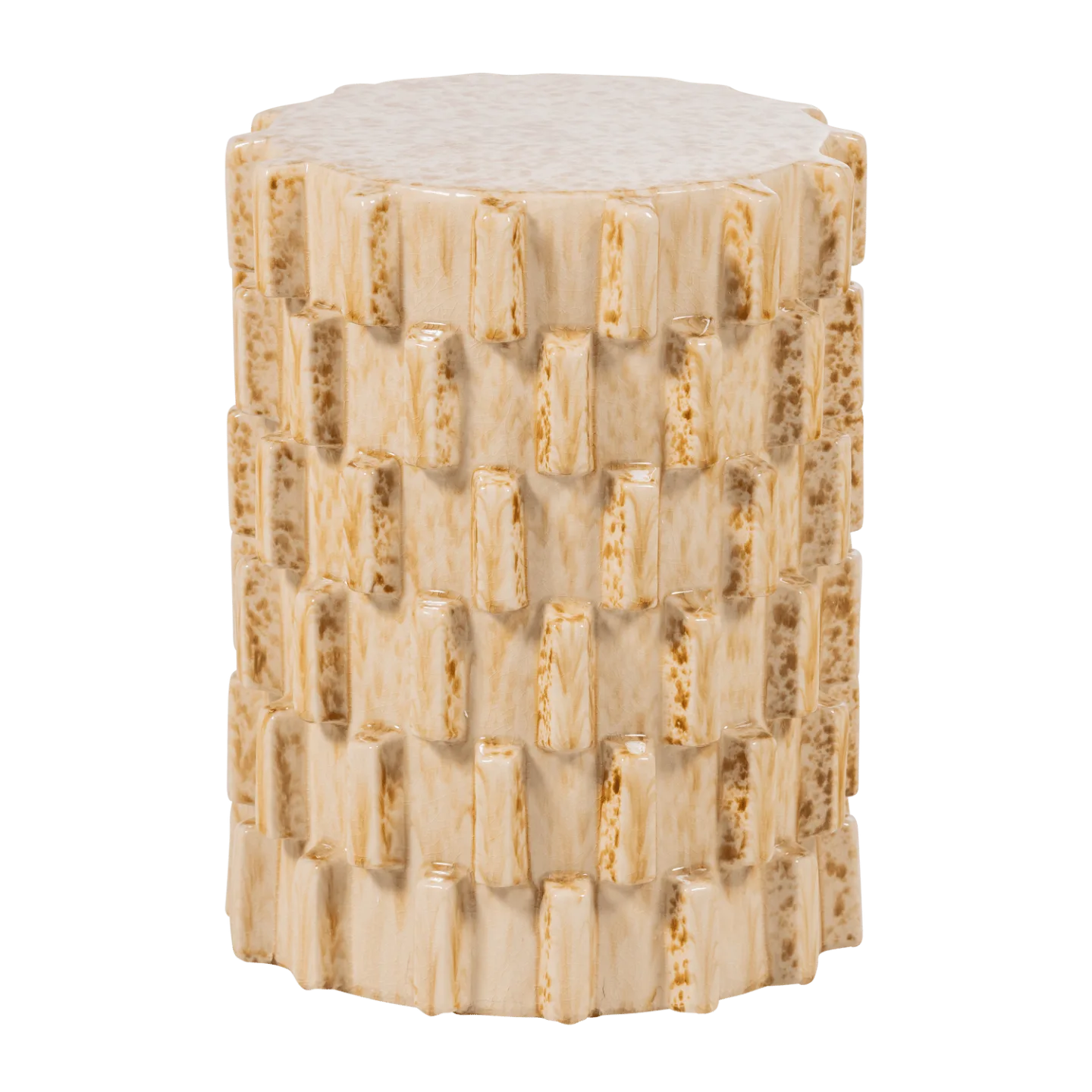 Dekorativt Sidobord Axu 35 cm Utomhus - Sand