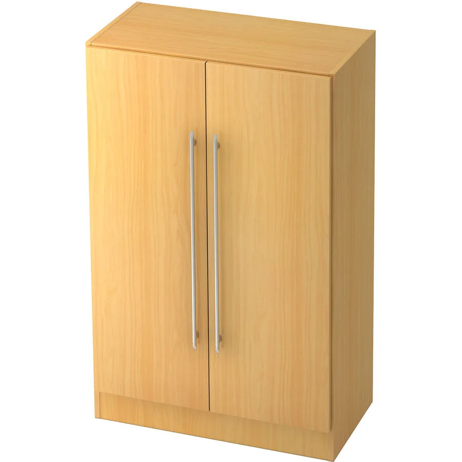 Aktenschrank Office Buche Dekor Holzwerkstoff B 80 H 127 cm
