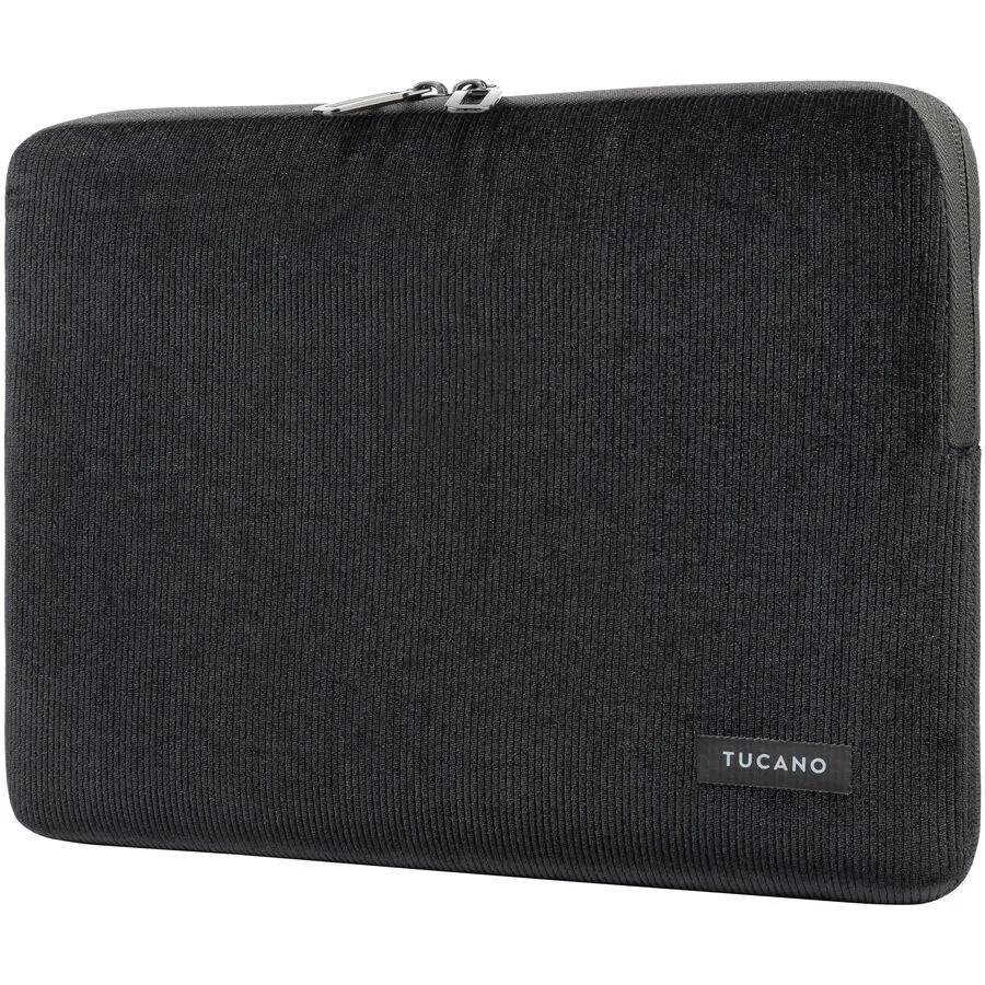 TUCANO Laptop-Tasche VELLUTO Schwarz Stoff