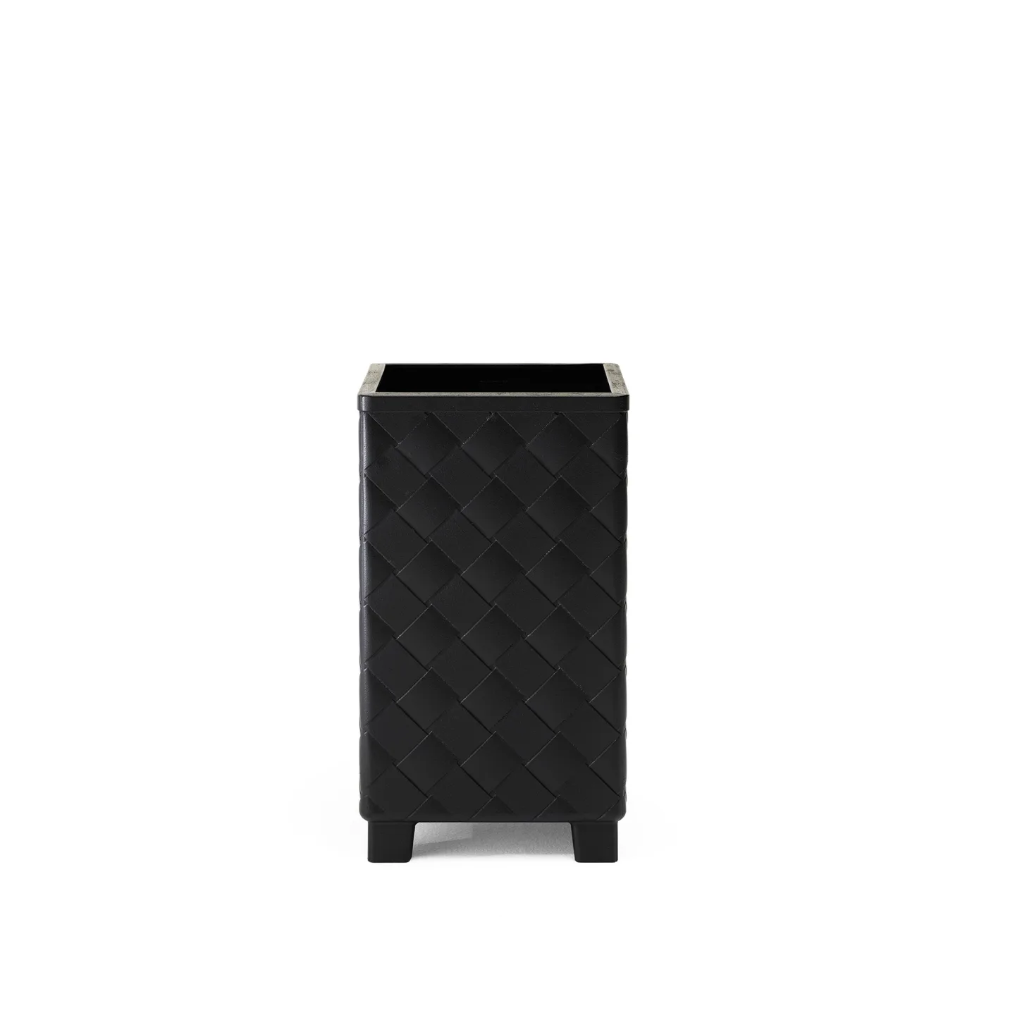 Byarums Bruk - Växtkärl Näver No.1 - Svartlackerad Aluminium - Utomhuskrukor - Mårten Cyrén