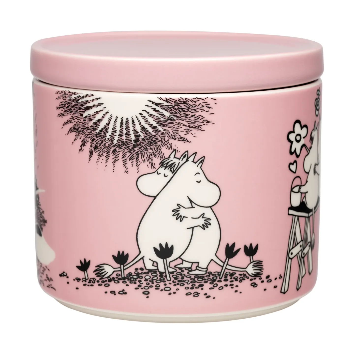 Moomin Arabia Liebe 30 Jahre Mumin Aufbewahrungsdose 0,7 l