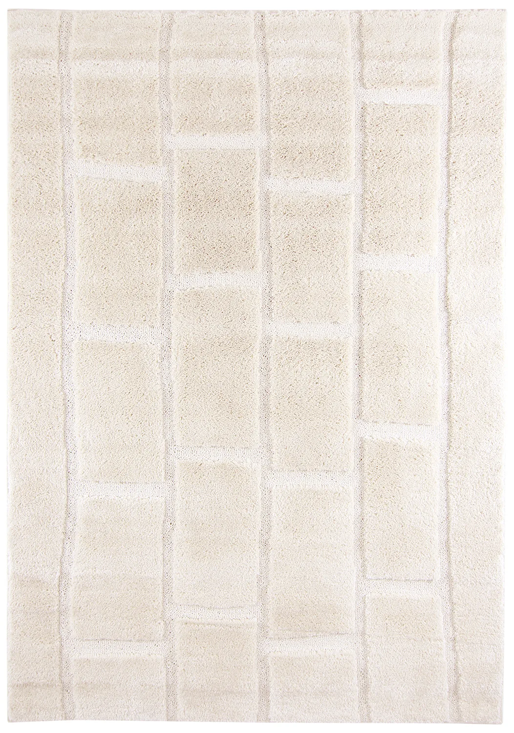 Ryetepper - Juna (offwhite) (Størrelse: 133 x 200 cm)
