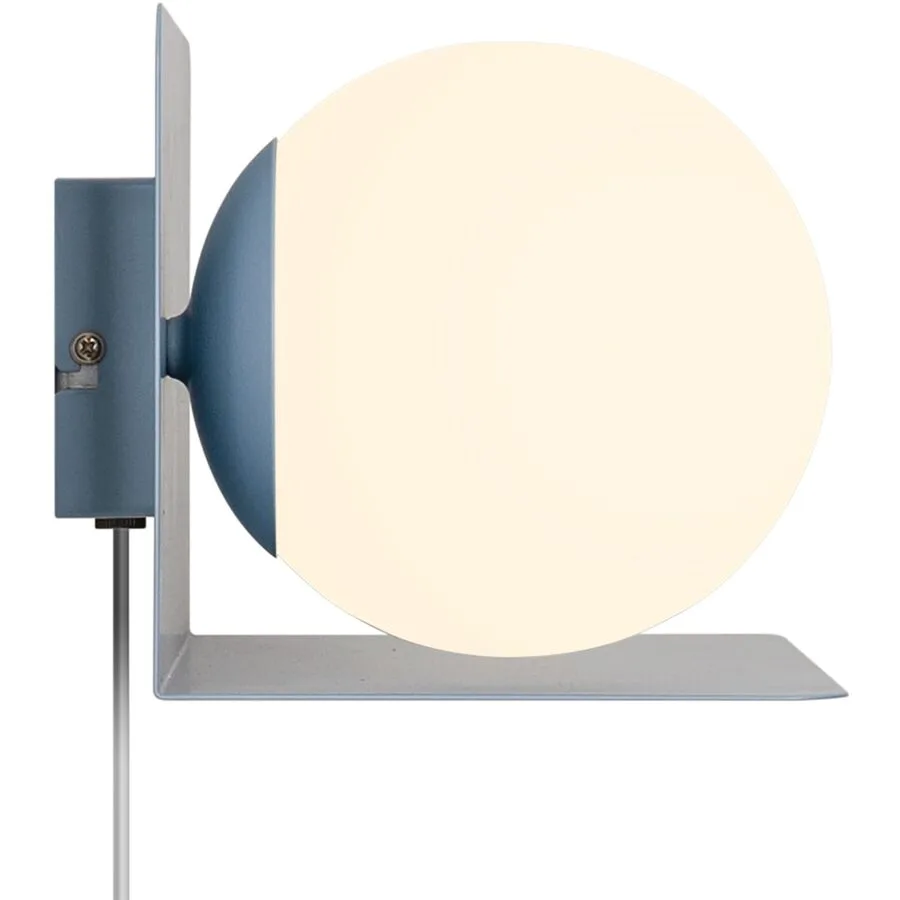 NORDLUX Wandlampe Lilibeth Blau Metall B 35 H 16 cm