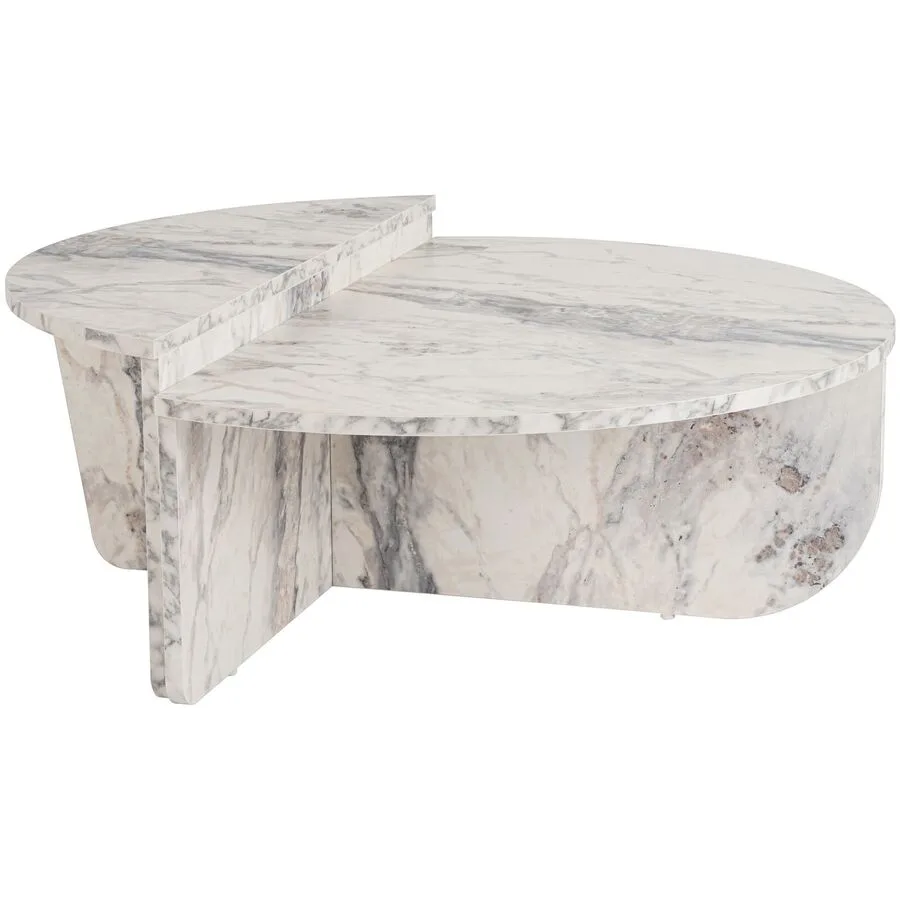 Salontisch Georis marmor Holzwerkstoff B 90 H 35 cm