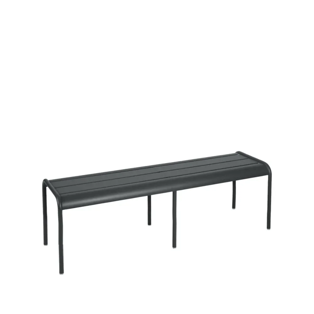 Fermob Luxembourg bänk Anthracite (grå)