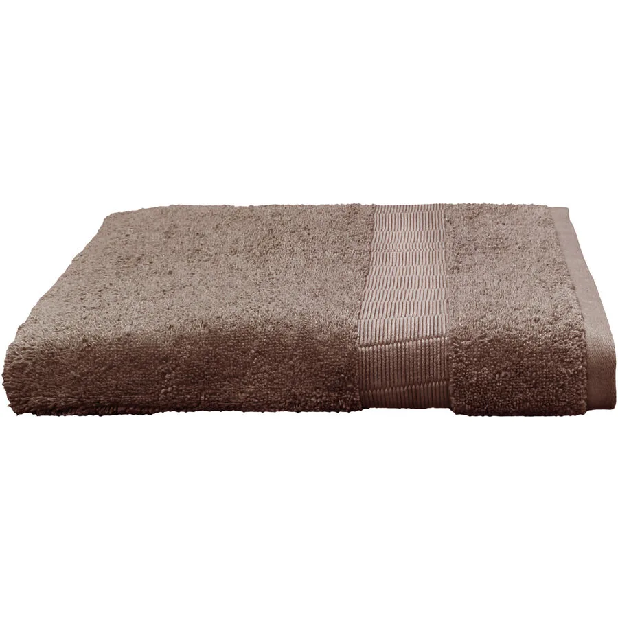 Duschtuch Cleo taupe Baumwolle