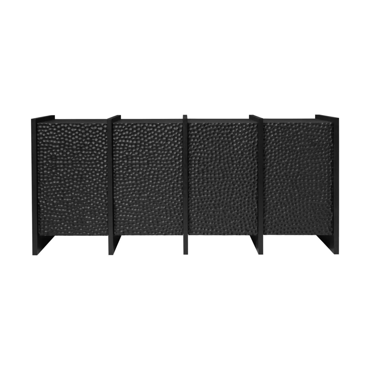 Ferm Living Scarni skänk Mörkbetsad ask, 163x50x74 cm