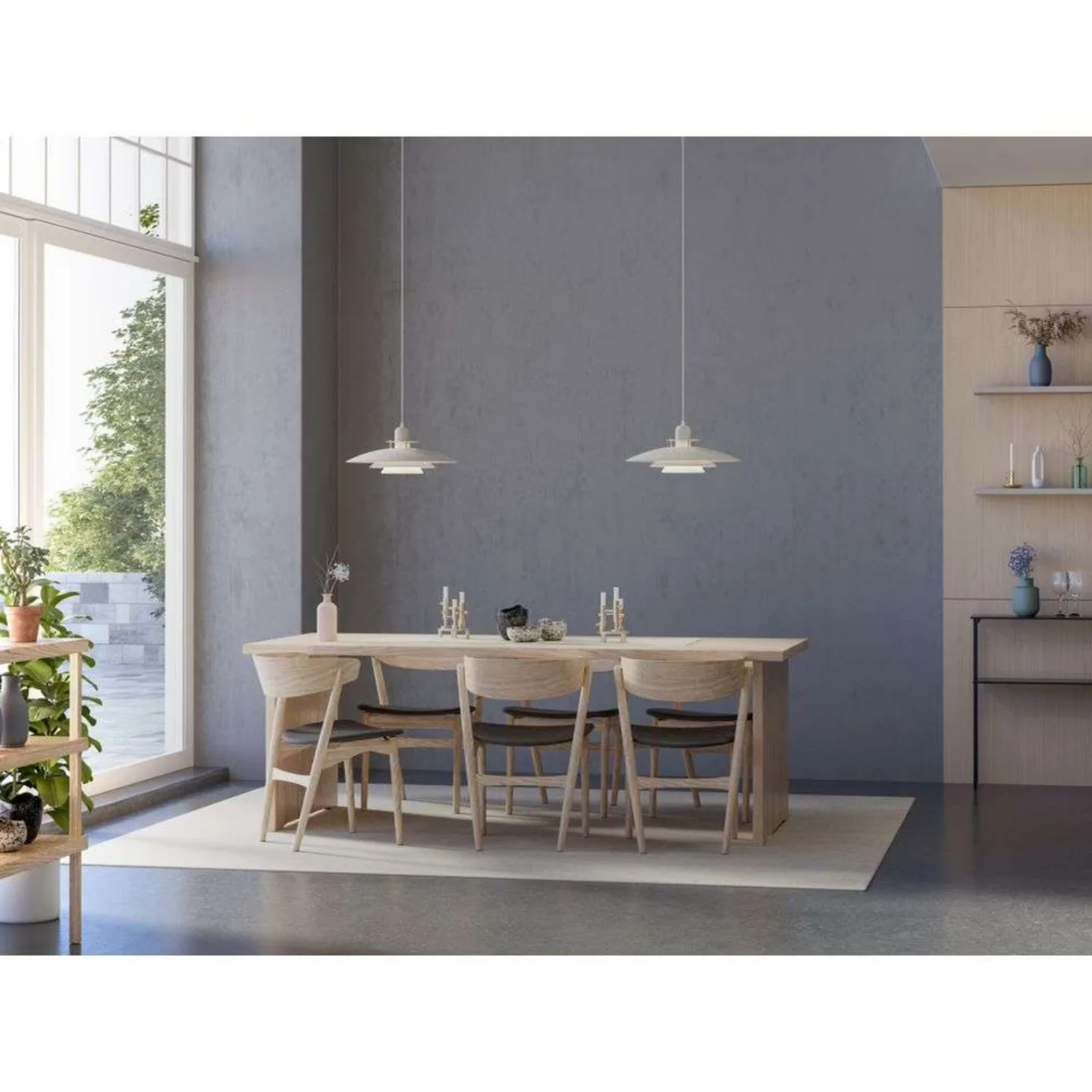 Primus V Pendelleuchte Ø47,5 Sand/Brass - Belid - Esszimmer - Metall