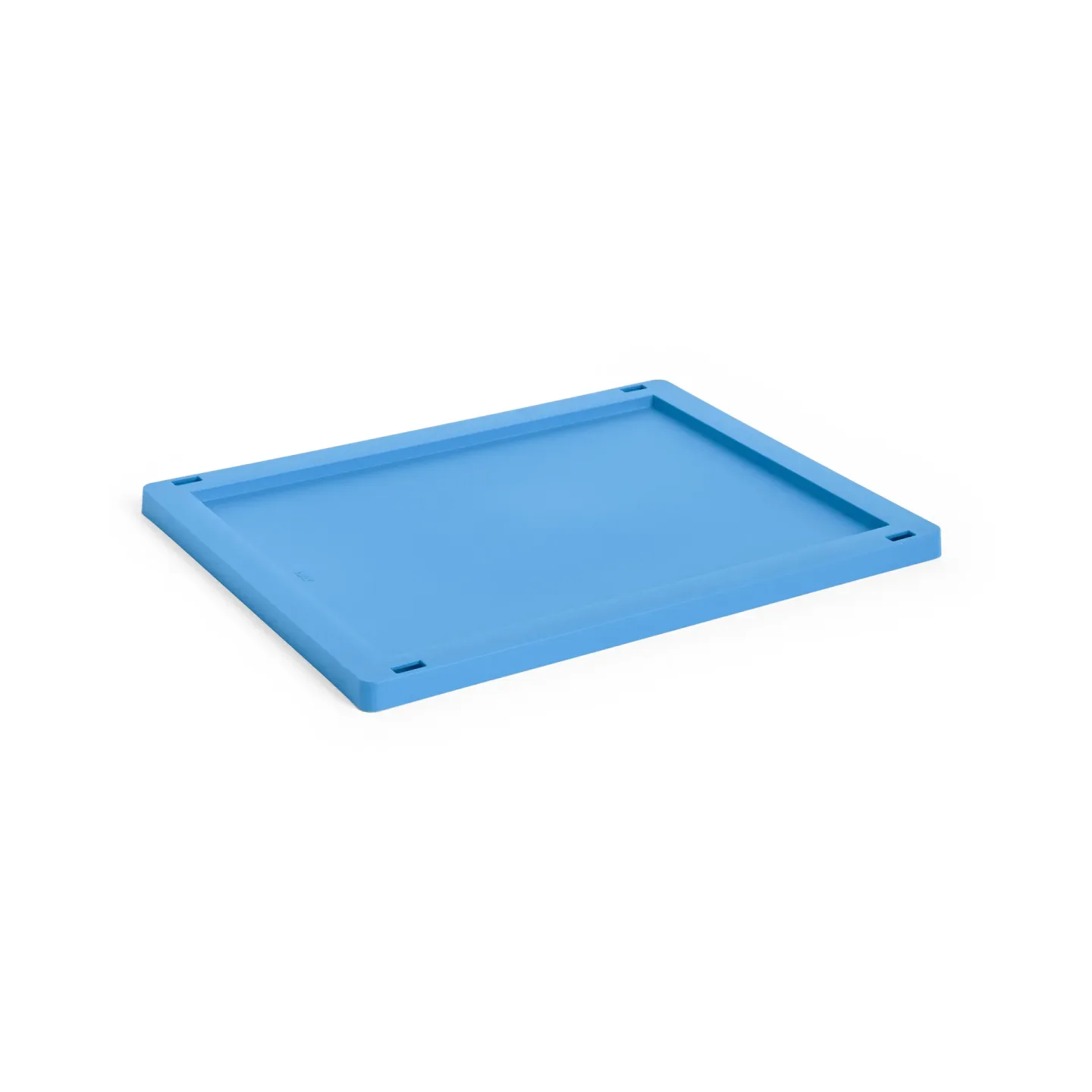 HAY Colour Crate lock plastic medium Electric blue