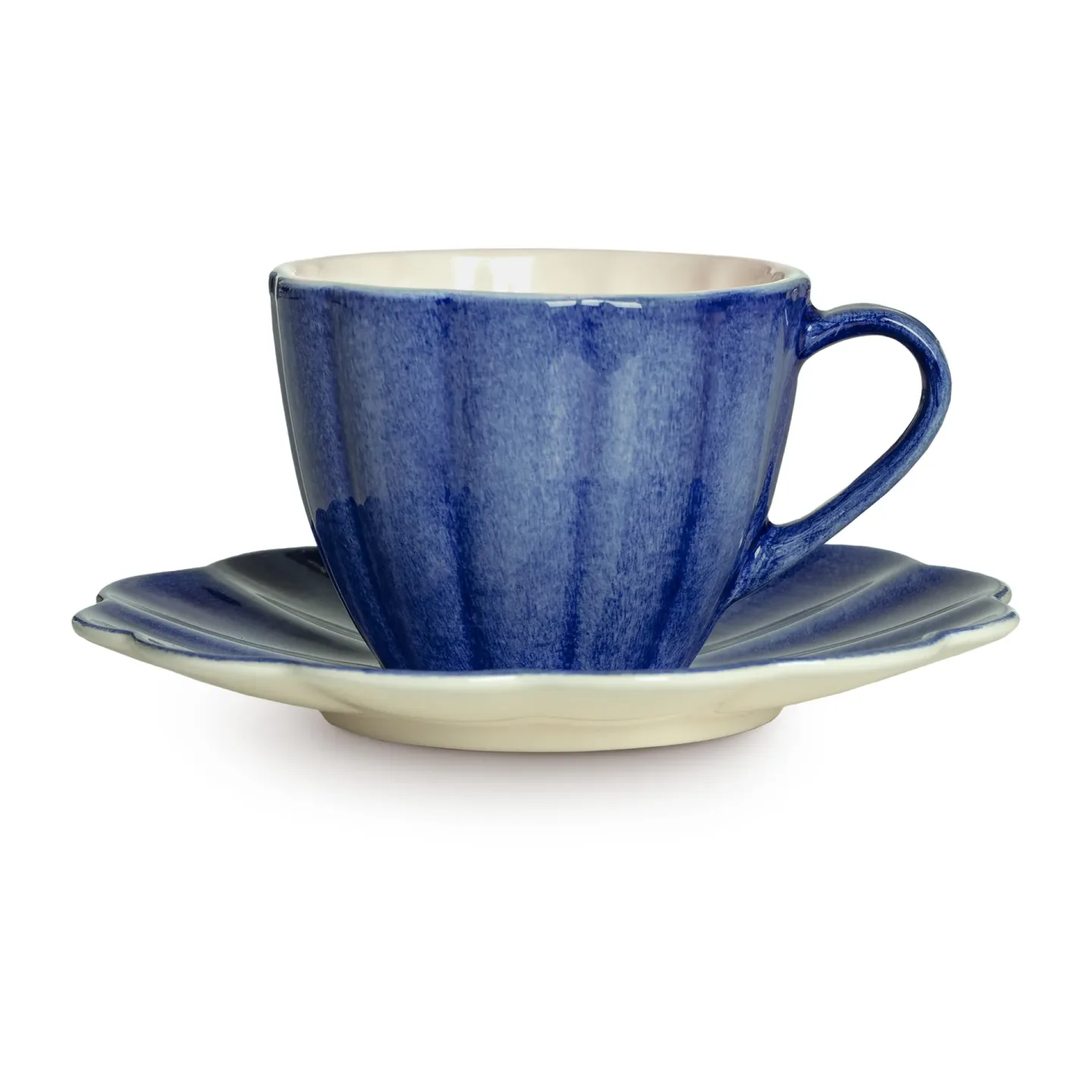Mateus Oyster Tasse mit Untertasse 25 cl Blau