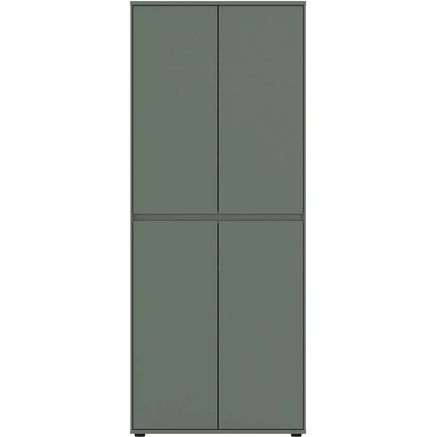 Schuhschrank Birio Salbei Spanplatte B 75 cm H 185.9 cm