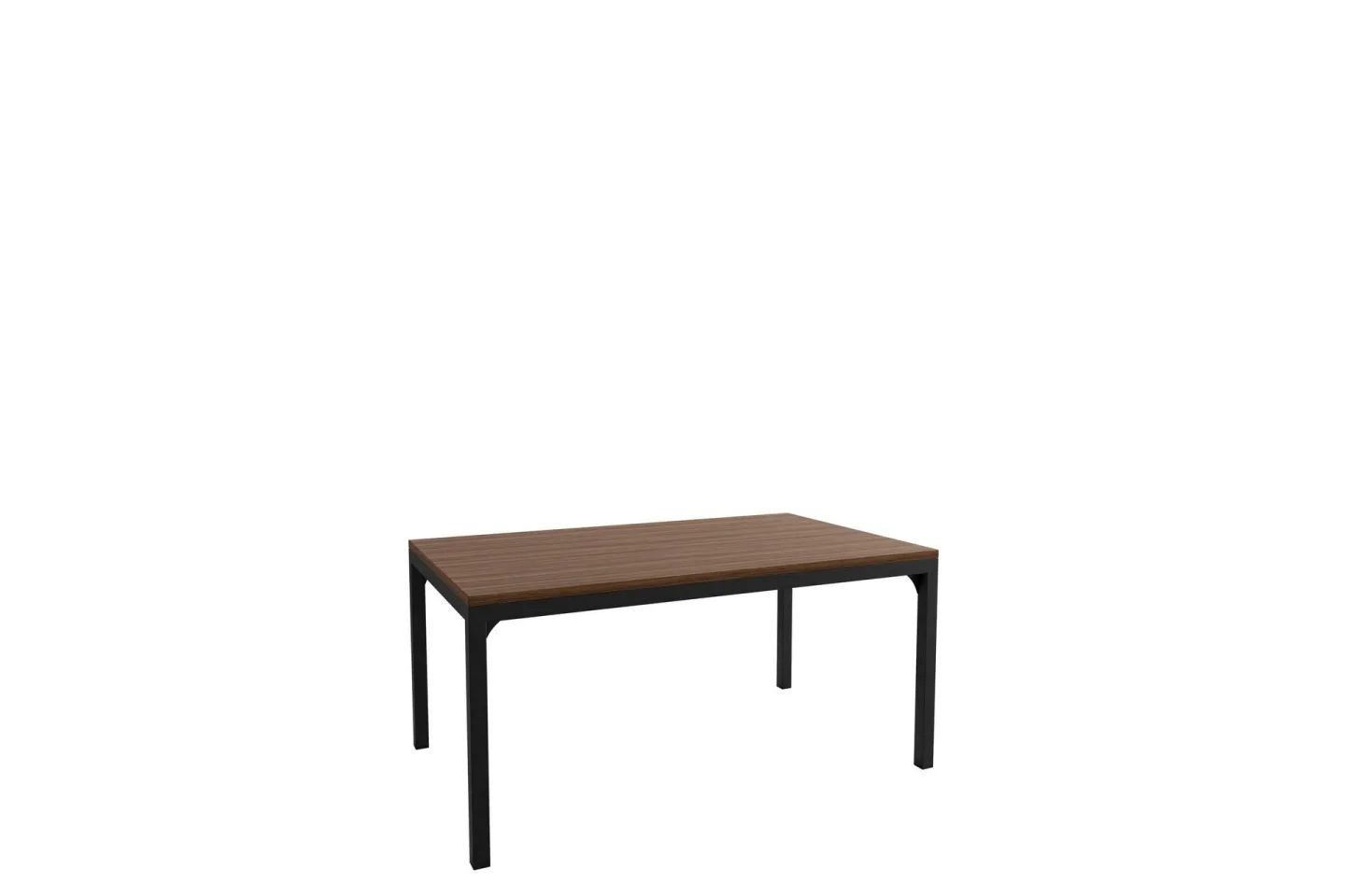 Nerima Soffbord 100 cm - Svart/Brun