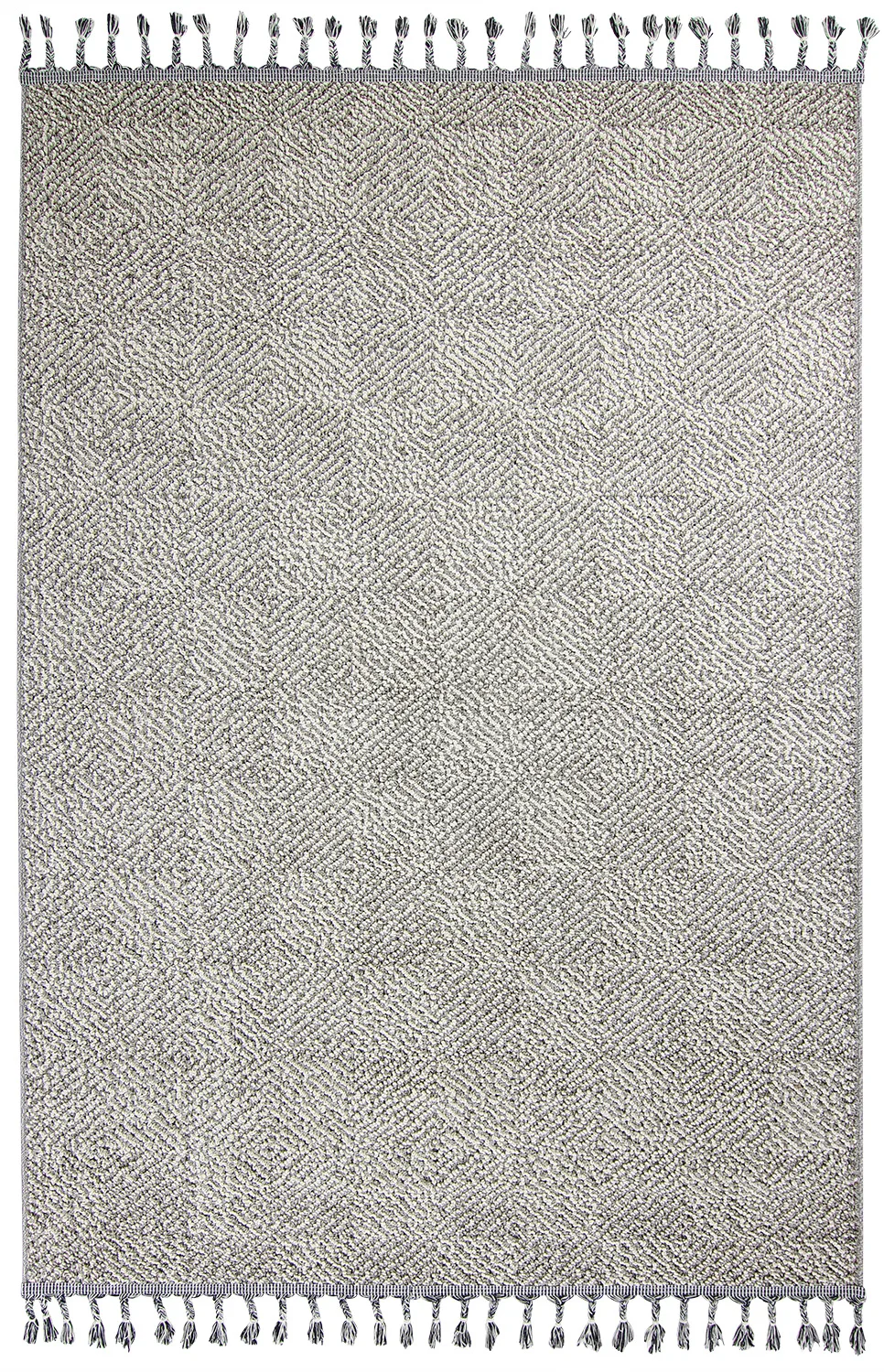 Shaggy - Indoor/Outdoor Dakota (grå) (Størrelse: 200 x 290 cm)