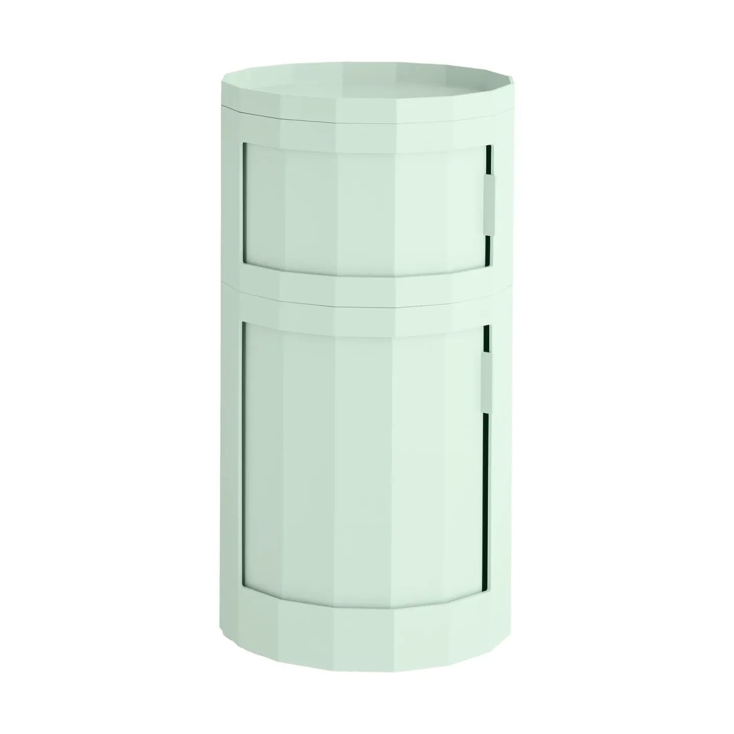 HAY Facet Cabinet 110 Beistelltisch Soft mint