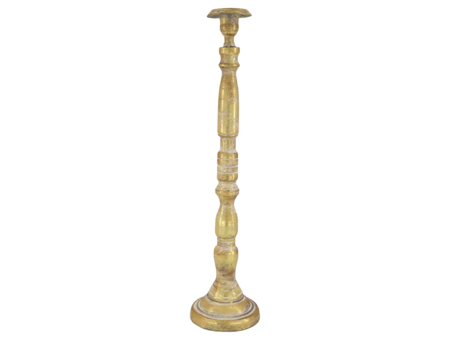 Decofinder Kerzenständer Metall Gold H: 47 cm | Schubiger Möbel