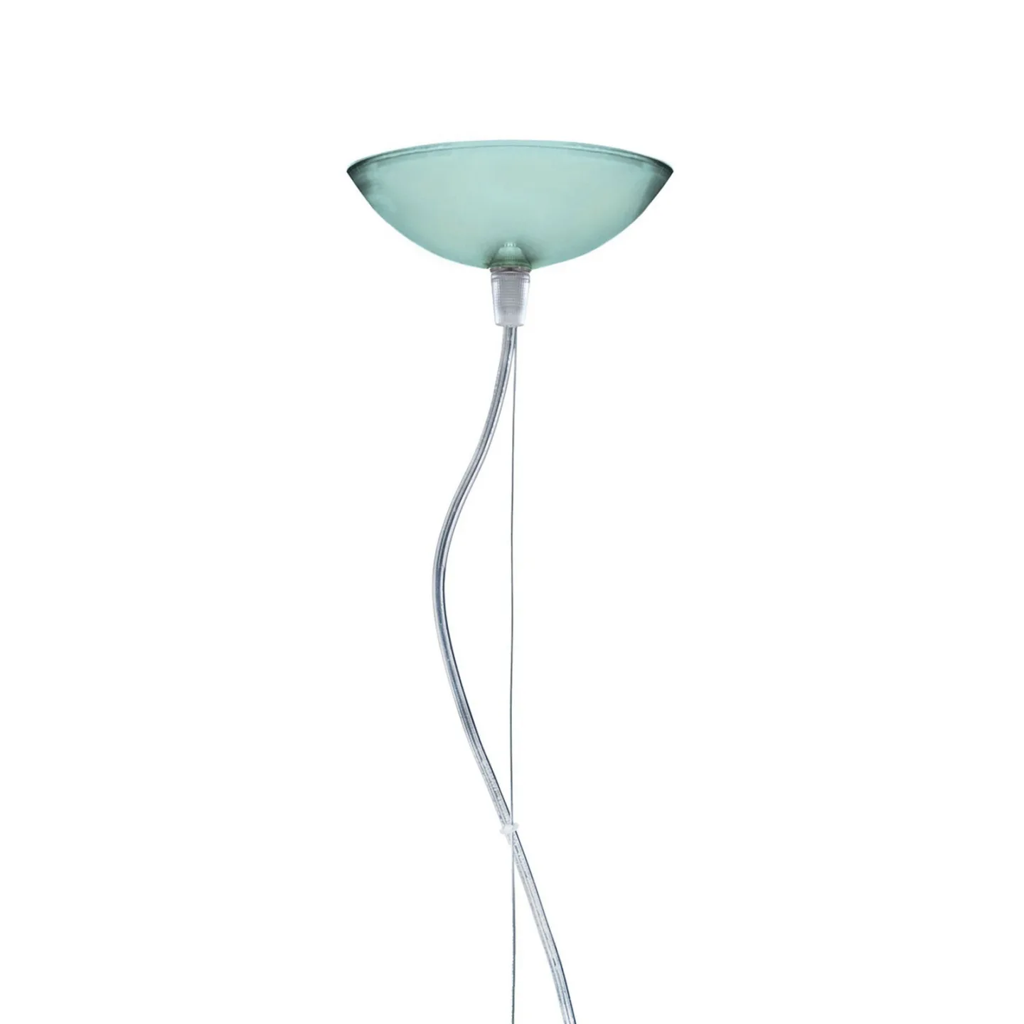 FL/Y Taklampa Petrol - Kartell - Vardagsrum - Design - Plast - Med en ljuskälla