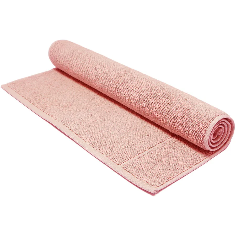 Living Home Badteppich Softfeel rose Baumwolle 50 x 80 cm Rechteckig