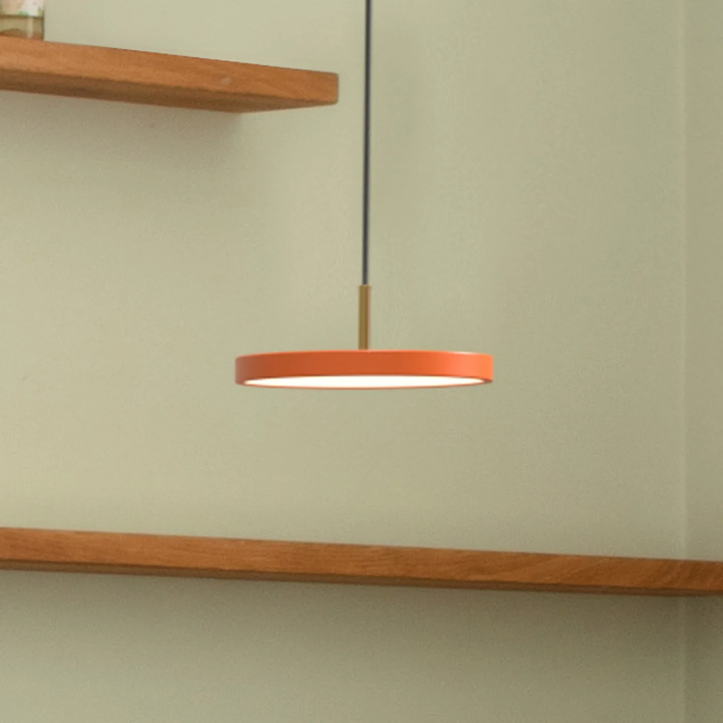 Asteria Pendelleuchte Micro V2 Orange - UMAGE Asteria Micro V2 - Wohnzimmer - Skandinavisch - Metall - Einflammig