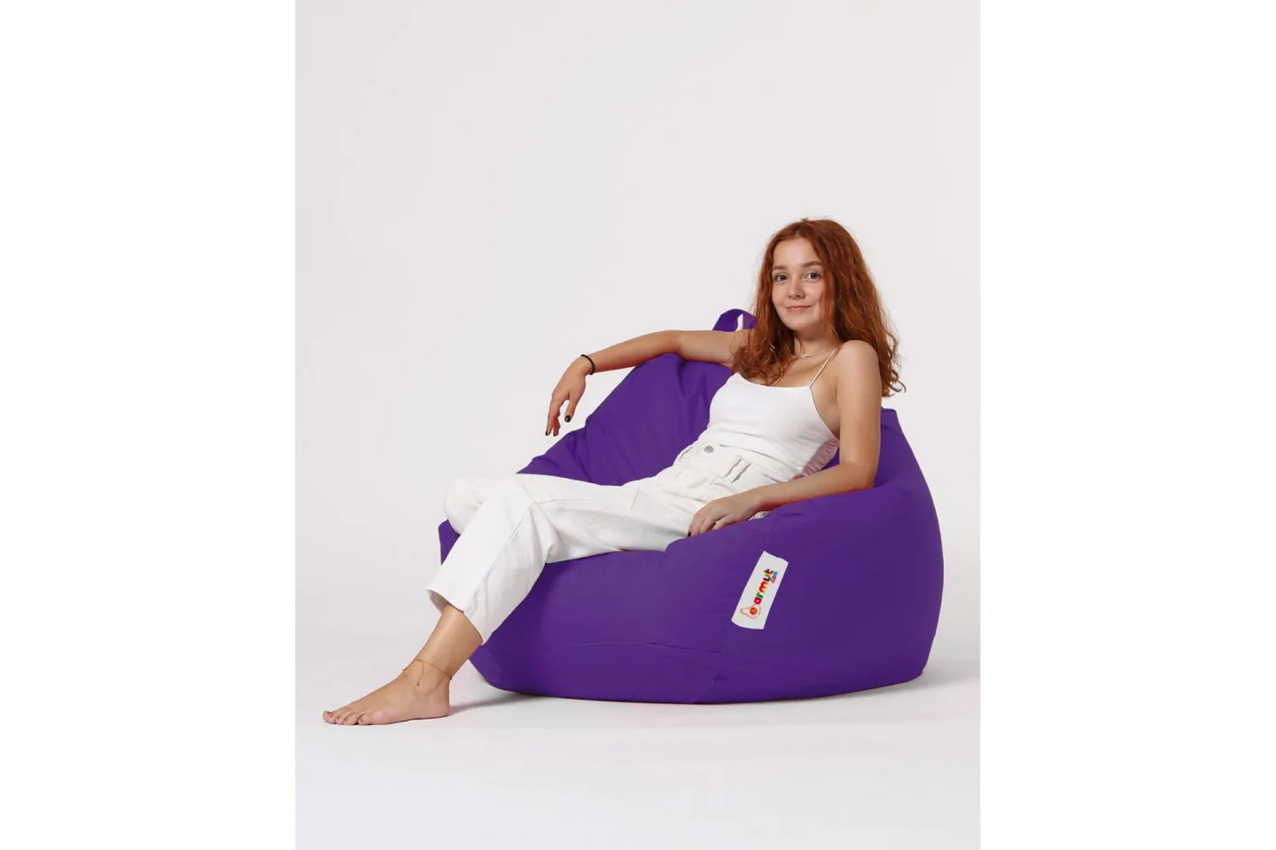Sittsäck Utomhus Hunny 115 cm - Lila