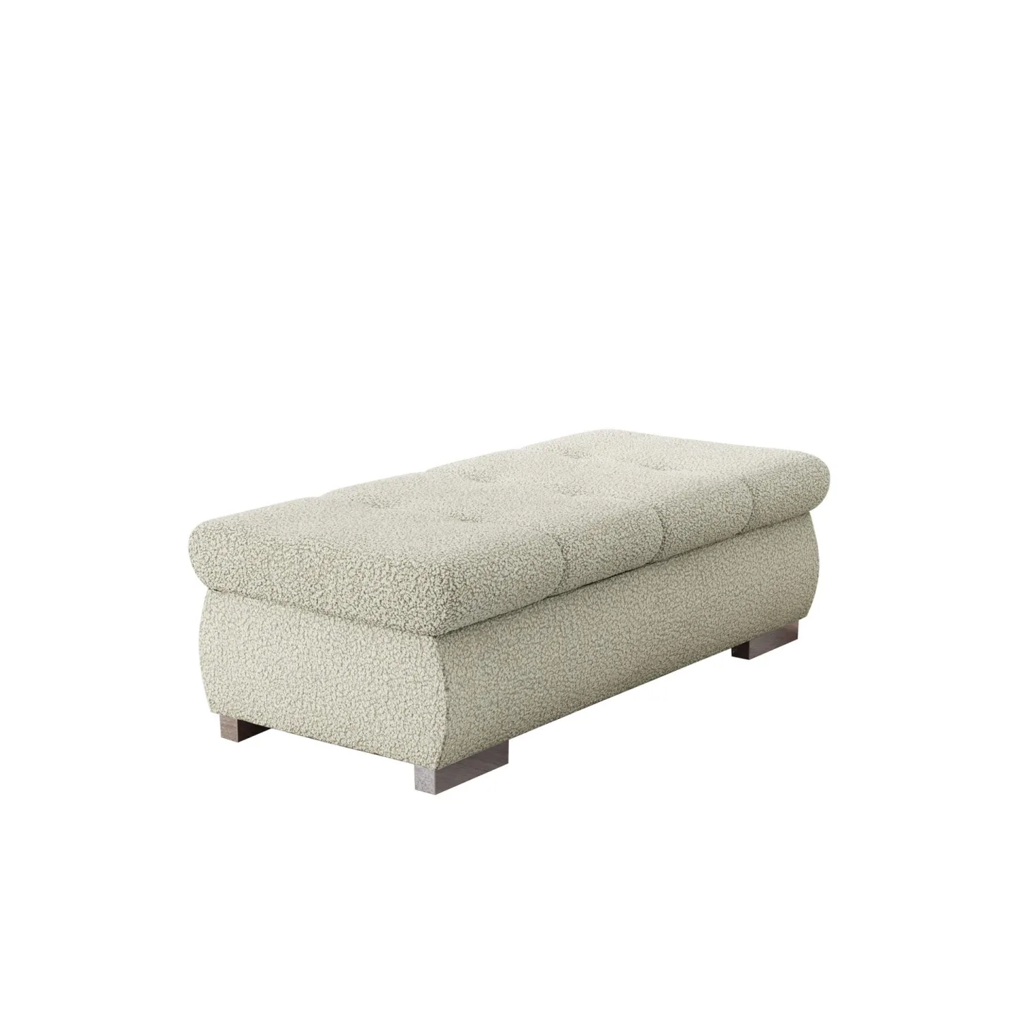 Cerys Fotpall 120 cm - Beige