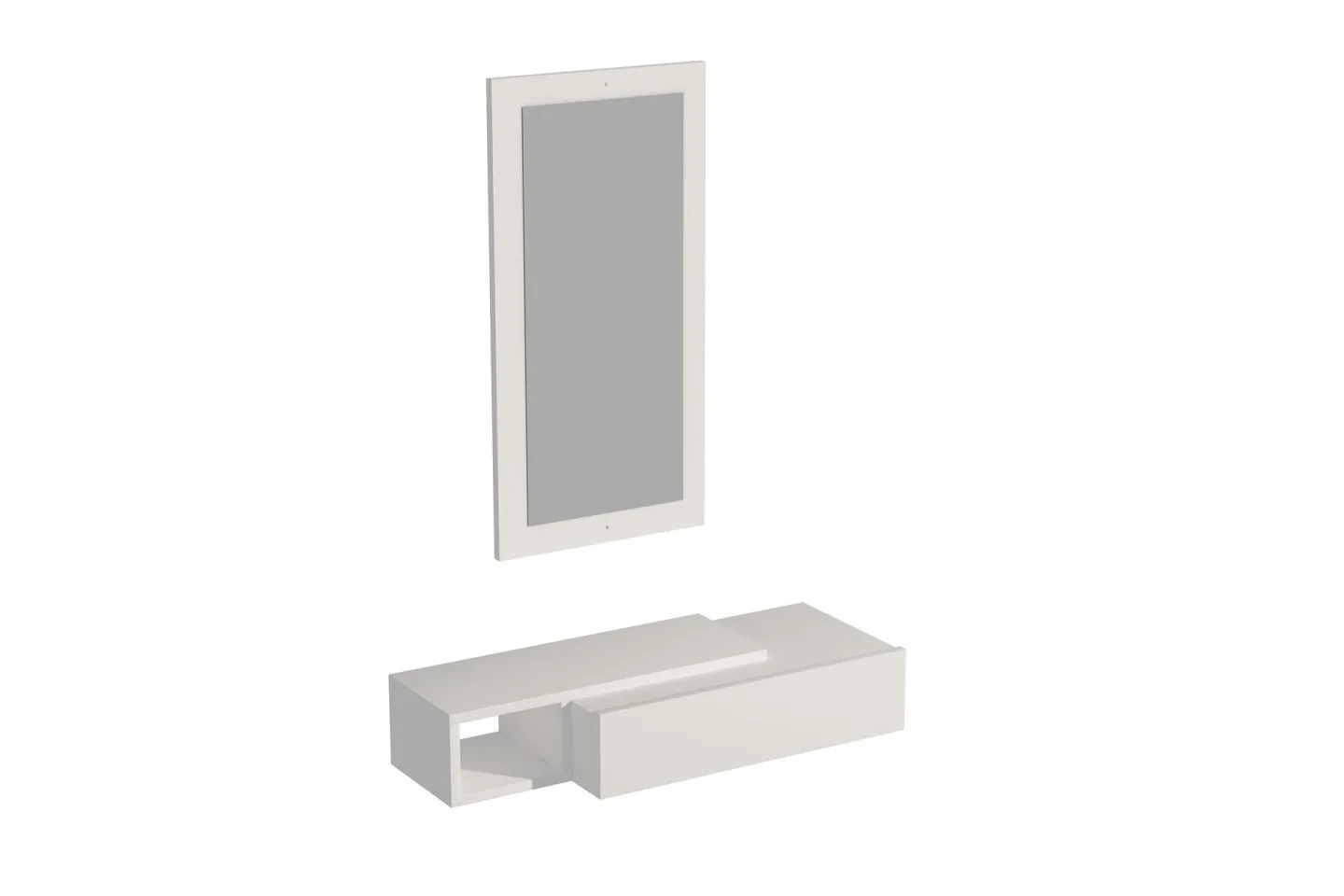 Vien Sidobord 82 cm - Vit