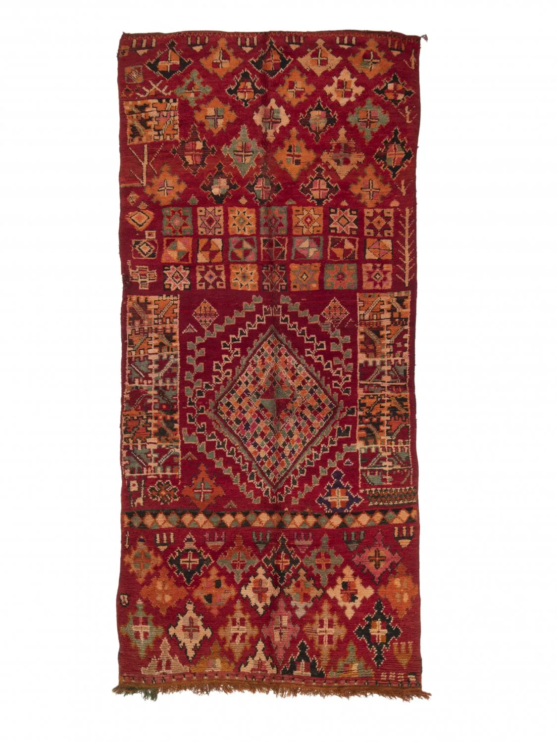 Kelim-teppe Marokkansk Azilal Special Edition 360 x 160 cm (Størrelse: 360 x 160 cm)