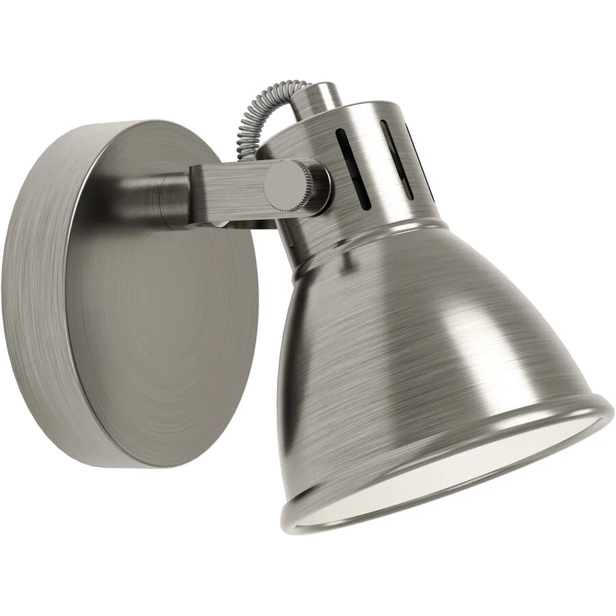 Eglo Spot Seras Grau Stahl - Farbe: Nickel antik