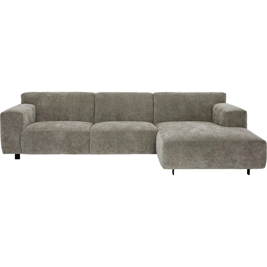 Ecksofa Vada Rechts Stoff Graubeige B 300 T 160 cm - Möbel Konfigurator: Traummöbel individuell zusammenstellen