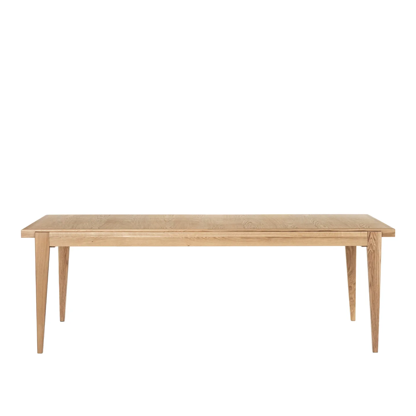 Gubi - S-Table Dining Table / Oak Matt Lacquered - Matbord - Marcel Gascoin - Träfärgad - Trä