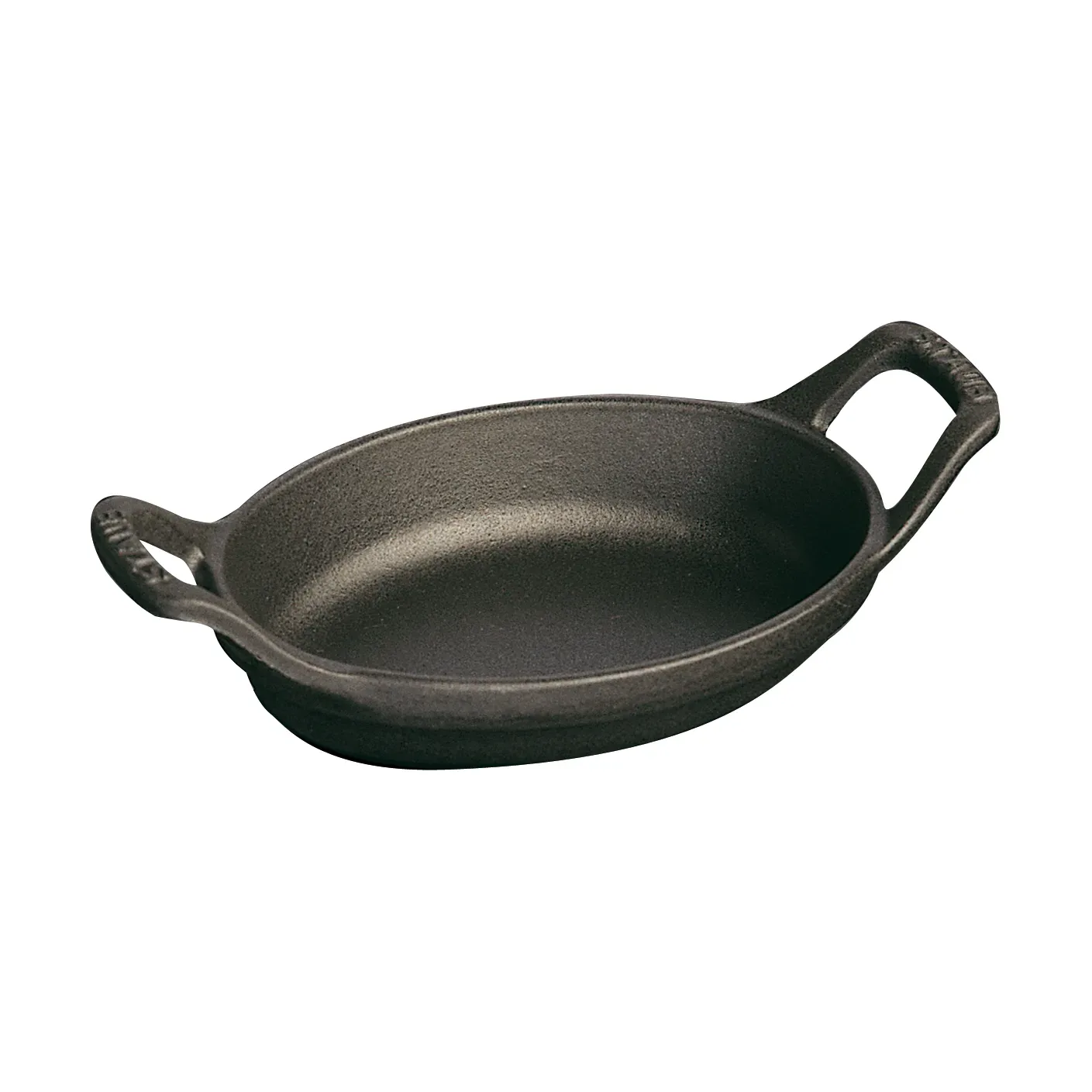 STAUB Staub ovaler Gusseisen-Backform 21 cm Schwarz