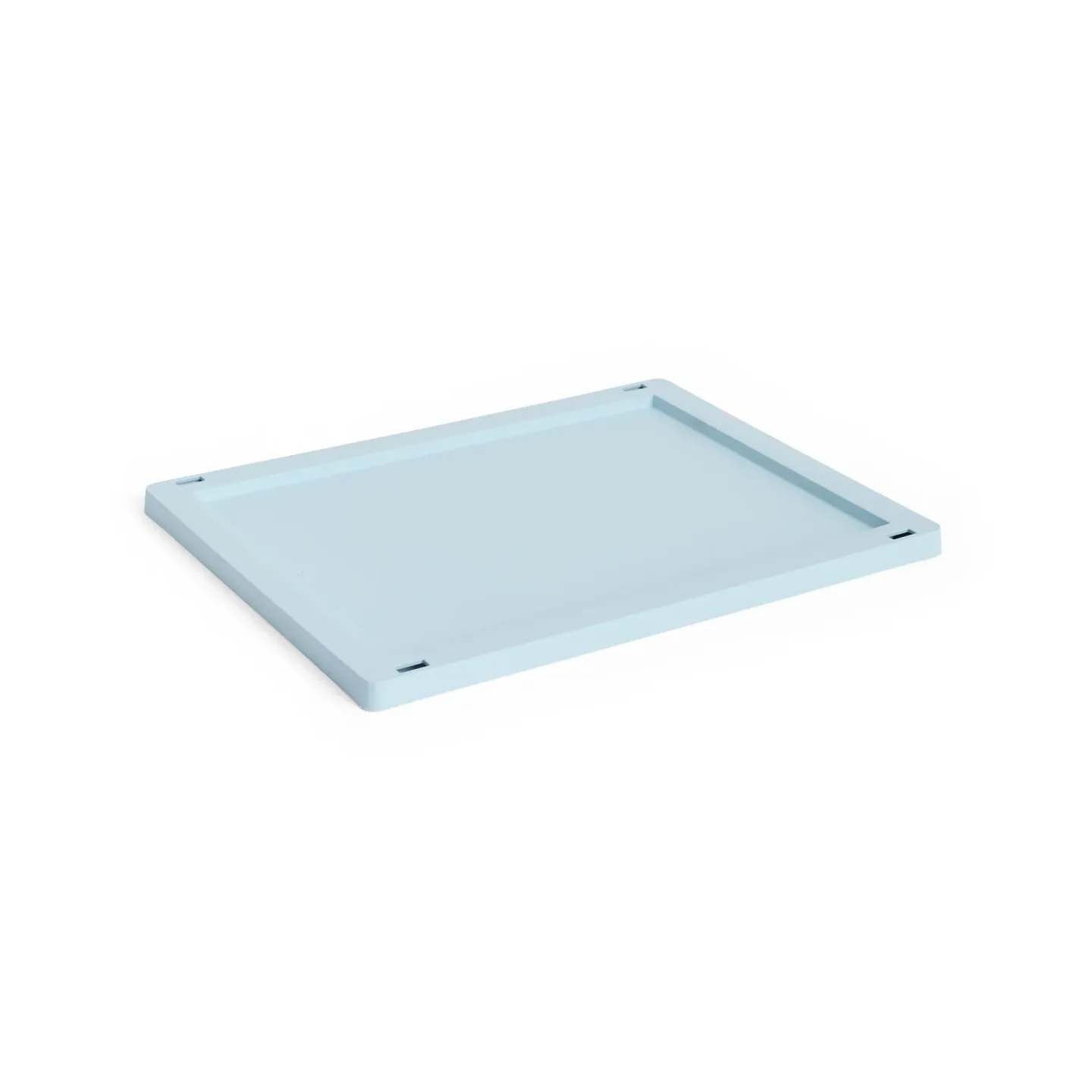 HAY Colour Crate lock plastic medium Soft blue