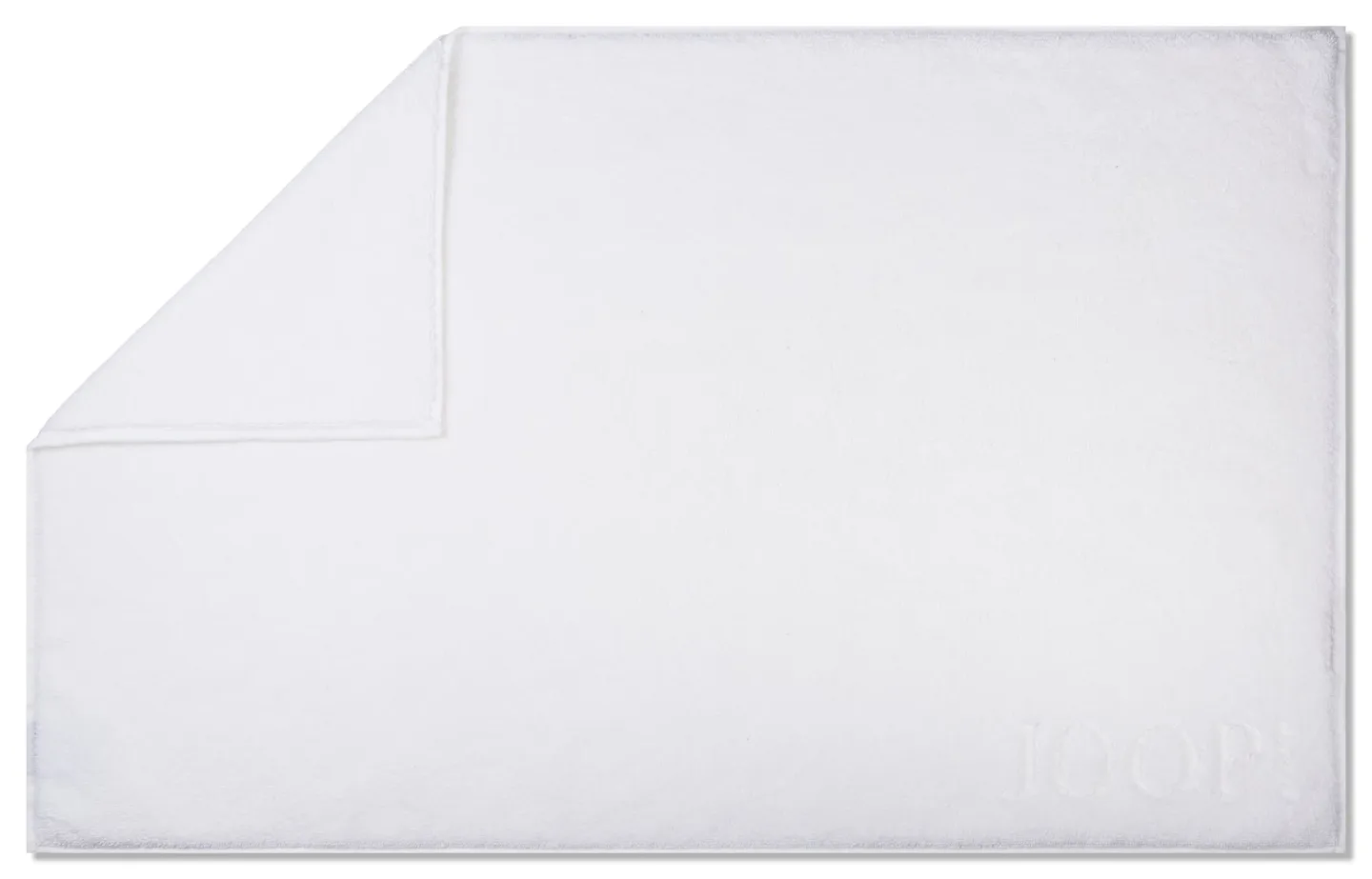 Cawö Badematte Studio Logo, 50 x 80 cm Weiss | Schubiger Möbel