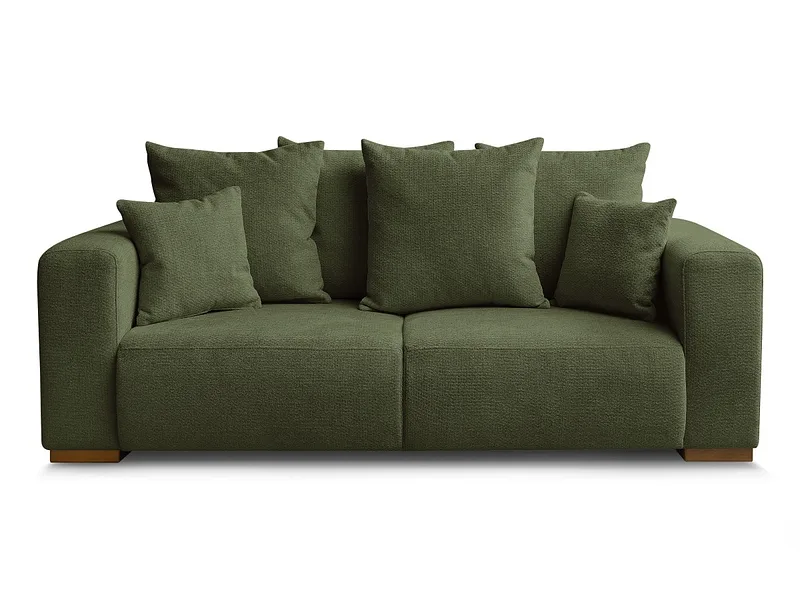 2er Sofa BOBOCHIC SIDONIE Stoff chiniert grün